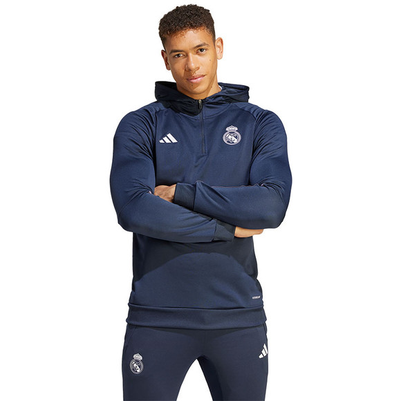Real madrid trainingspak met hot sale capuchon