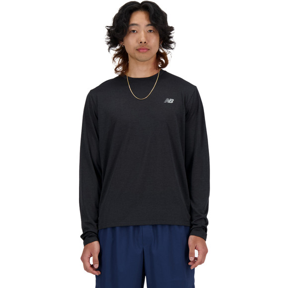 New balance long discount sleeve t shirt