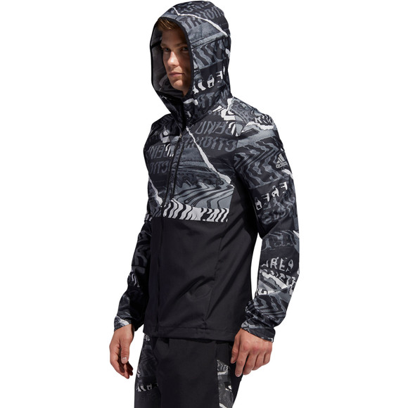 adidas Own The Run Jacket Graphic Men - Sportshop.com