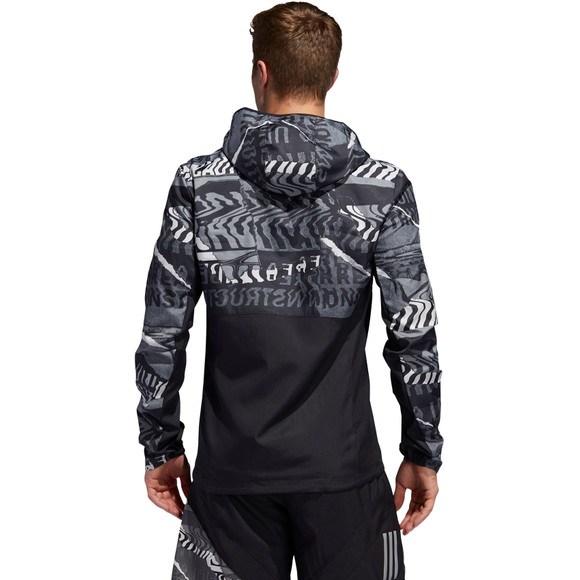 adidas Own The Run Laufjacke Damen Schwarz