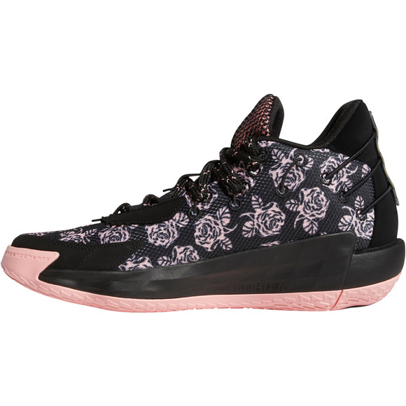 adidas 籃球鞋Dame 7 GCA 運動休閒男鞋愛迪達雙色鴛鴦里拉德中筒緩震黑藍橘G57905 - PChome 24h購物