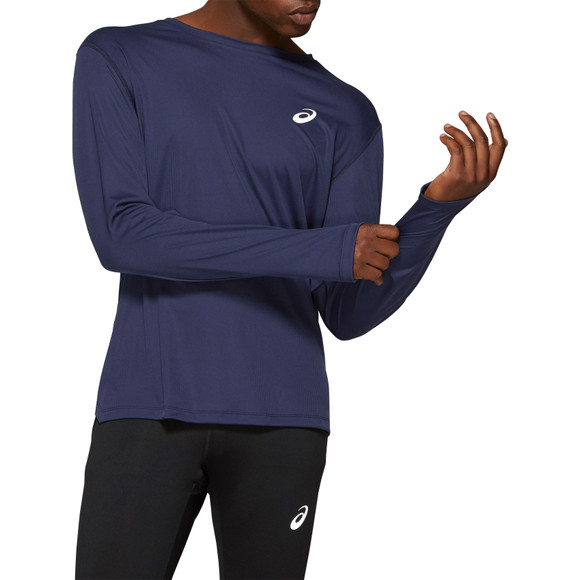 silver asics top