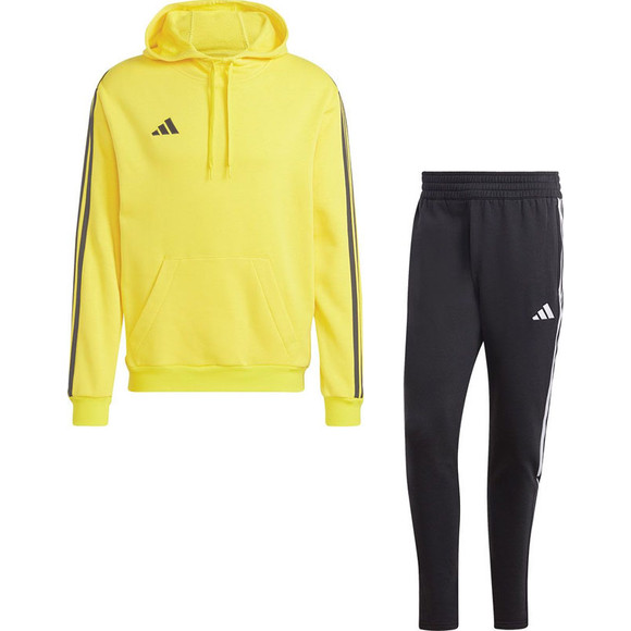 Geel adidas shop pak
