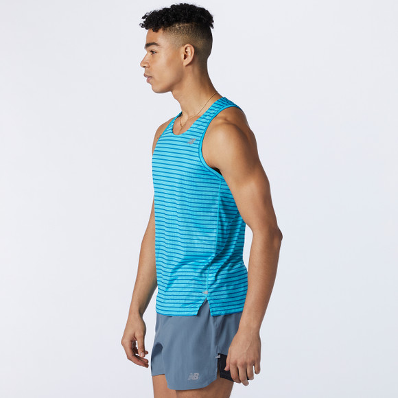 New Balance Impact Singlet Men - Runningdirect.nl