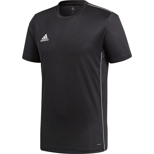 adidas Core Training Shirt - Opruiming - Kleding - Black/White - maat S