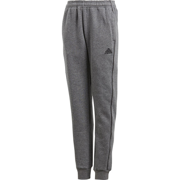 adidas Core 18 Joggingbroek - Handbalkleding - - Grey/Black - maat 164