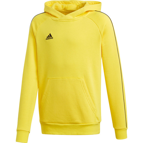 adidas Core 18 Hoody Kids - Handbalkleding - - Yellow - maat 152