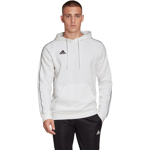 adidas Core 18 Hoody - Handbalkleding - - White - maat S