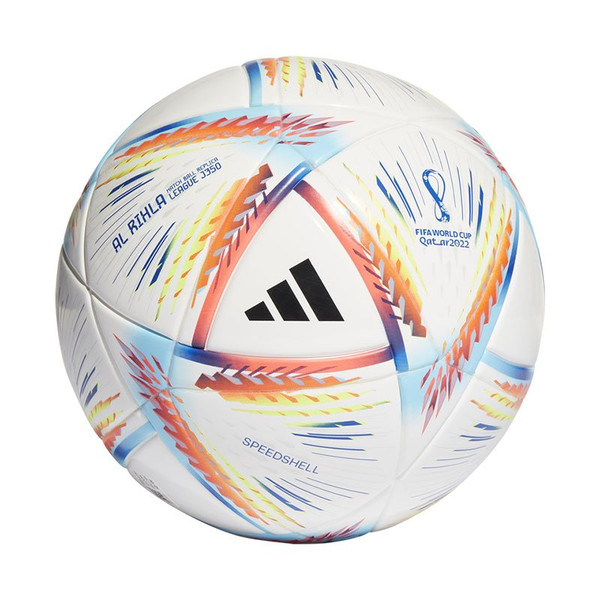 adidas Al Rihla League J350 Ball H57795, Unisex, Wit, Bal naar voetbal, maat: 4