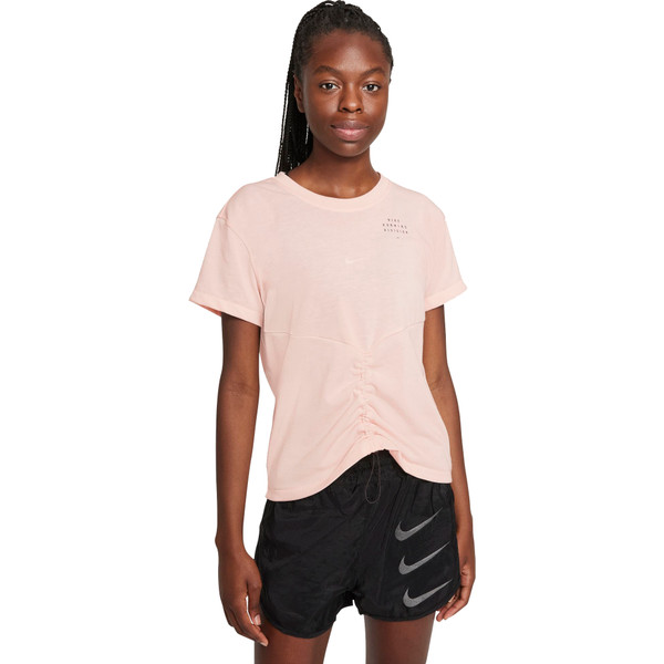 Nike DF Ruched Short Sleeve Women