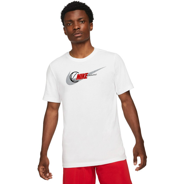 Nike Dri-Fit Logo Shirt Men - - wit - maat S