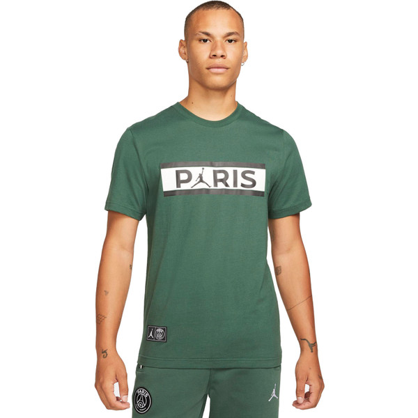 Jordan PSG Wordmark T-Shirt Men - - groen - maat XL