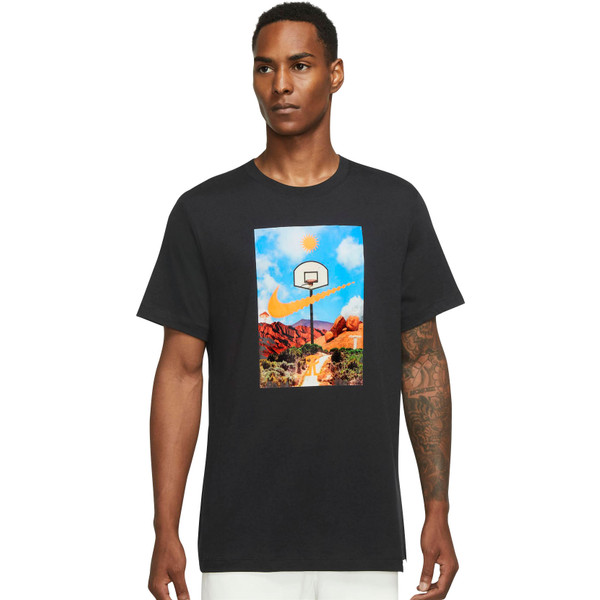 Nike Basketball T-Shirt Men - - zwart - maat S