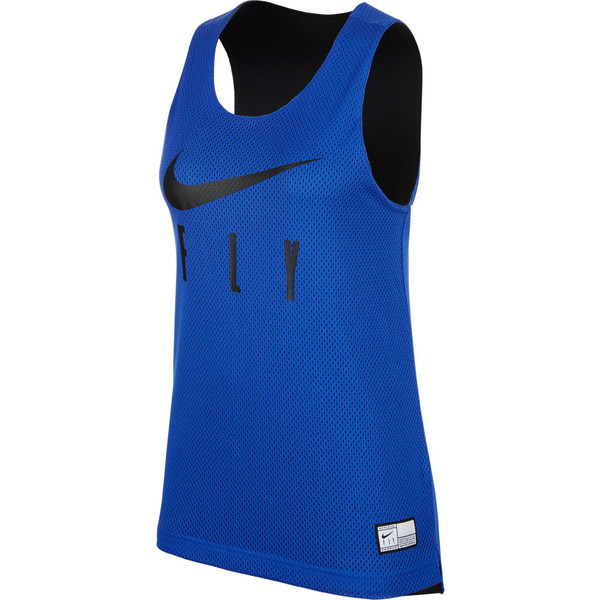 Nike Fly Reversible Jersey - - blauw/zwart - maat S