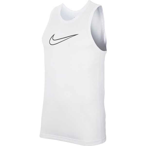 Nike Dri-FIT Crossover  Sporttop - Maat M  - Mannen - wit,zwart