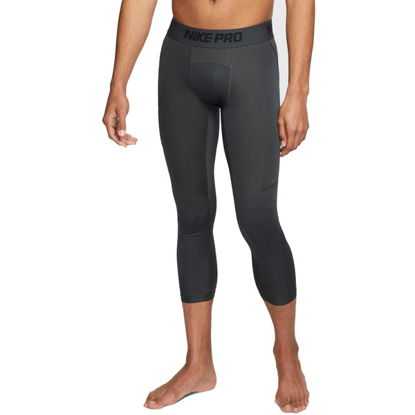 Nike Pro 3/4 Basketball Tight Men - - grijs - maat 2XL