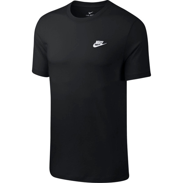 Nike Sportswear Club Shirt Men - Handbalkleding - Handbalshirts - zwart - maat 4XL