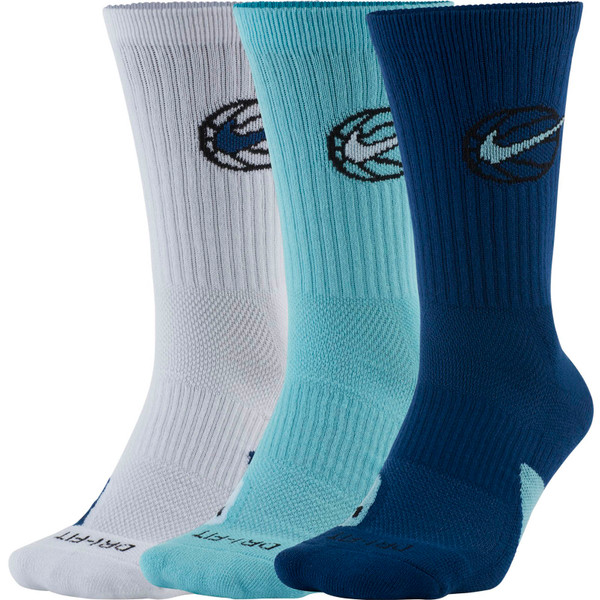 Nike Everyday Crew Sok - - blauw - maat 34-38