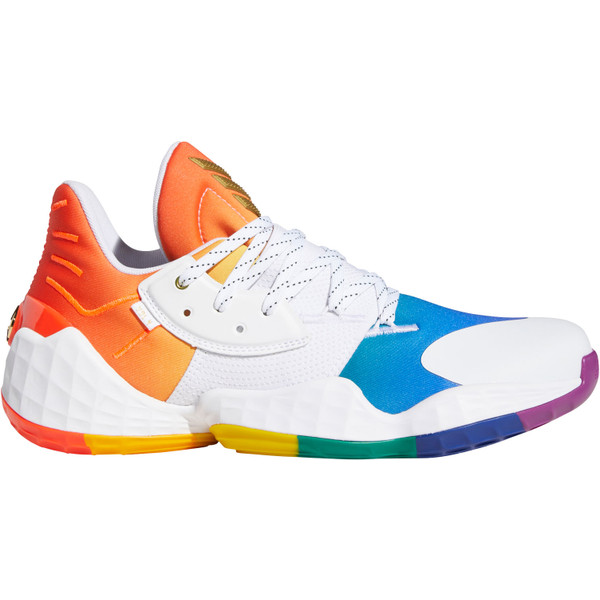 adidas Harden Vol. 4 Pride Schoenen - Opruiming - Handbalschoenen - wit - maat 51 1/3