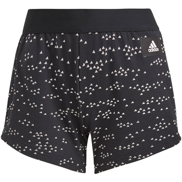 adidas Sportswear 3-Bar Short Women - Opruiming - Kleding - zwart - maat XL