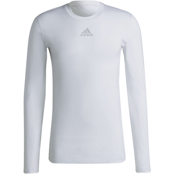adidas TechFit Long Sleeve Top Warm Men - Bescherming en braces - Thermo kleding - wit - maat 4XL