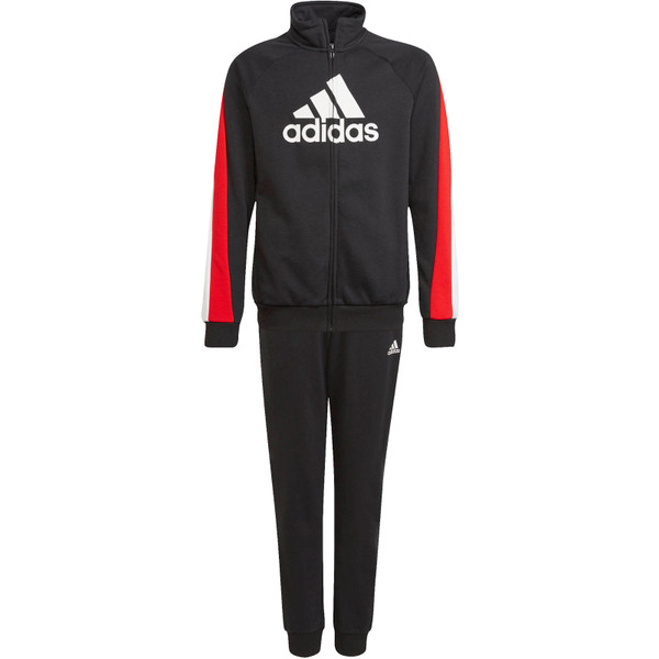 adidas Colorblock Trainingspak Boys - Handbalkleding - - zwart - maat 110