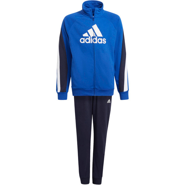 adidas Colorblock Trainingspak Boys - Handbalkleding - - blauw - maat 110