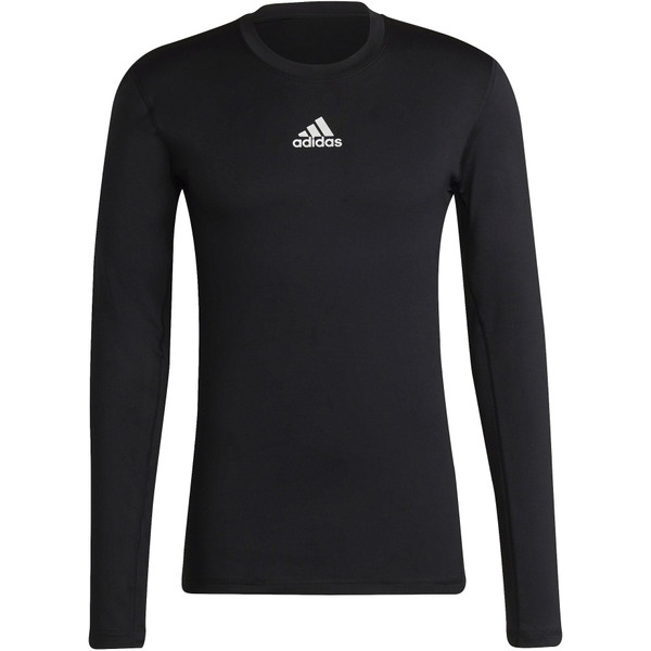 adidas TechFit Long Sleeve Top Warm Men - Bescherming en braces - Thermo kleding - zwart - maat 4XL