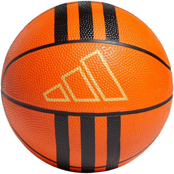 adidas 3-Stripes Rubber Mini Basketbal - - oranje - maat Maat 3