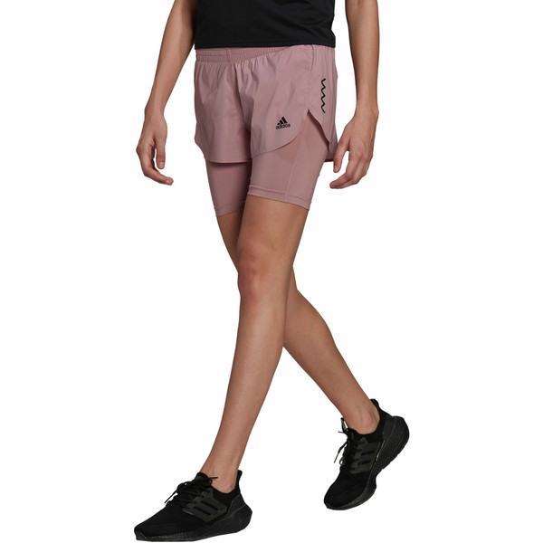 adidas Fast Running 2in1 Short Women
