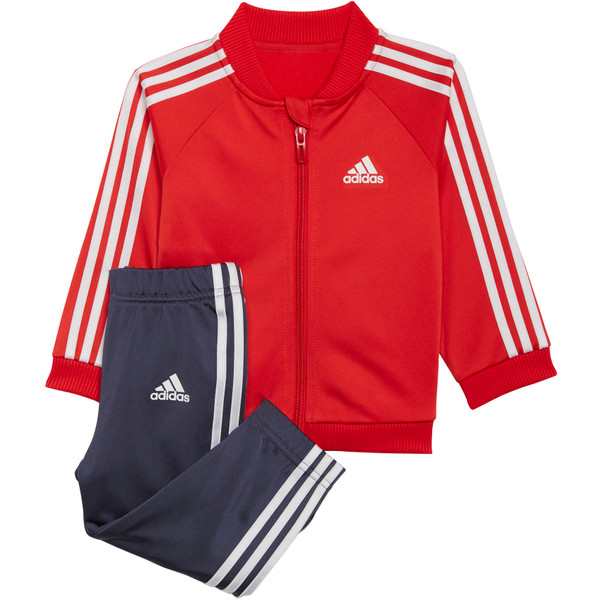 adidas 3-Stripes Trainingspak Kids - Opruiming - Kleding - rood - maat 74
