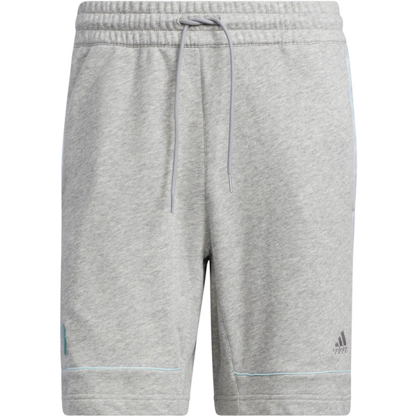 adidas Donovan Mitchell Cotton Short Men - - grijs - maat S