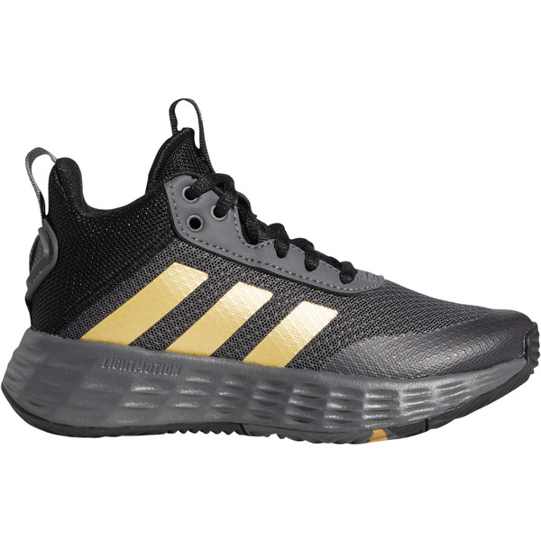 adidas OwnTheGame 2.0 Kids - Handbalschoenen - grijs - maat 33