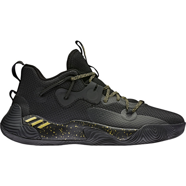 adidas Harden Stepback 3 - Handbalschoenen - zwart/goud - maat 47 1/3