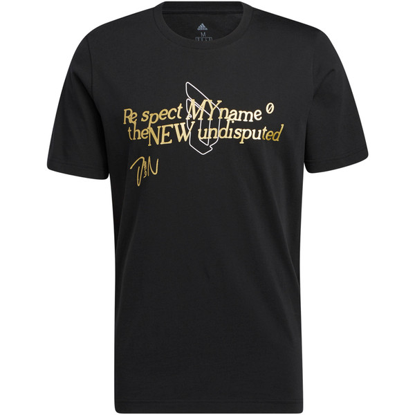 adidas Dame 8 Undisputed Shirt Heren - sportshirts - zwart - Mannen