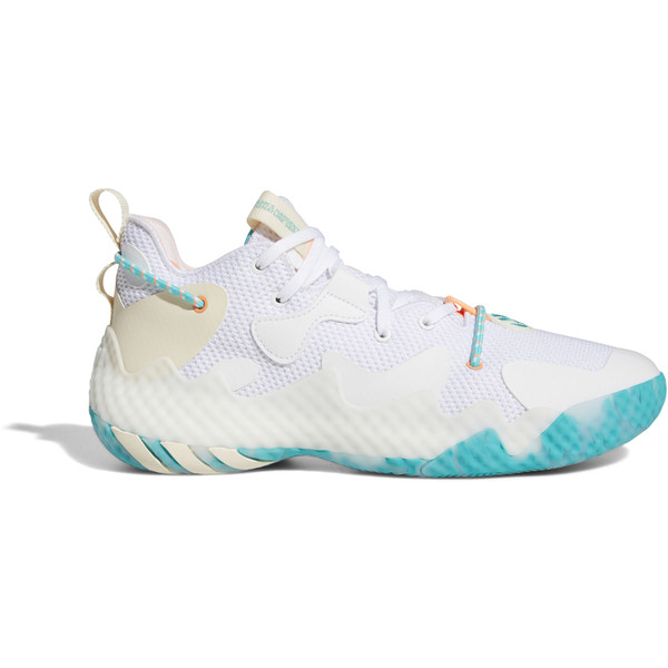 adidas Harden Vol. 6 - Handbalschoenen - wit - maat 36