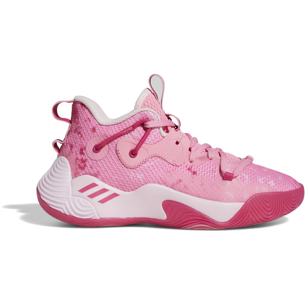 adidas Harden Stepback 3 Kids - Opruiming - Handbalschoenen - roze - maat 38