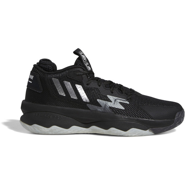 adidas Dame 8 - Handbalschoenen - zwart - maat 46