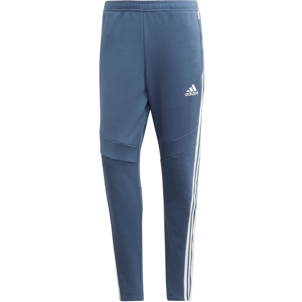 adidas Tiro 19 Cotton Pant - Handbalkleding - - blauw - maat XS