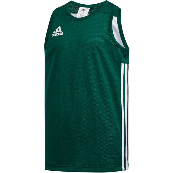 adidas 3G Speed Reversible Shirt kinderen - sportshirts - donkergroen - Unisex