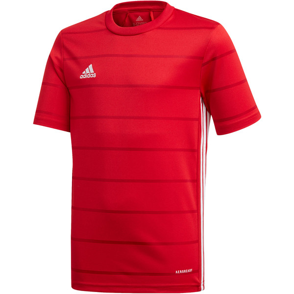 adidas Campeon 21 Shirt Kids - Handbalkleding - Handbalshirts - rood - maat 128
