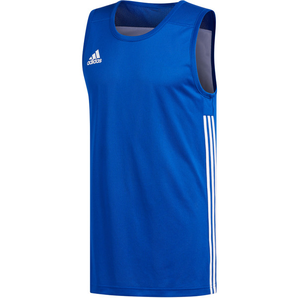 adidas 3G Speed  Sportshirt - Maat L  - Mannen - blauw/wit