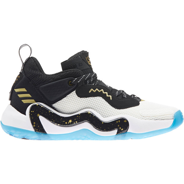 adidas D.O.N. Issue 3 Kids - Handbalschoenen - zwart/wit - maat 40