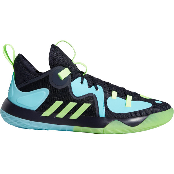 adidas Harden Stepback 2 - Opruiming - Handbalschoenen - zwart/lichtblauw - maat 37 1/3