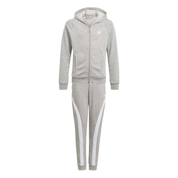 adidas Performance G Hooded Co Ts SurvÃªtement Kinderen Grijs 11/12 jaar oud