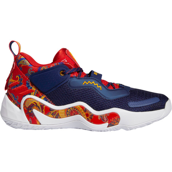 adidas D.O.N. Issue 3 - Opruiming - Handbalschoenen - navy/rood - maat 38
