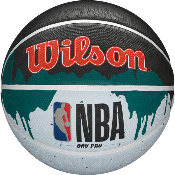 Wilson NBA DRV Pro Drip Ball WTB9101XB, Unisex, Wit, basketbal, maat: 7