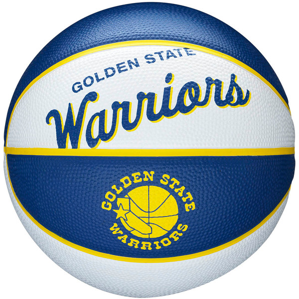 Wilson NBA Team Retro GS Warriors - - blauw - maat Maat 3