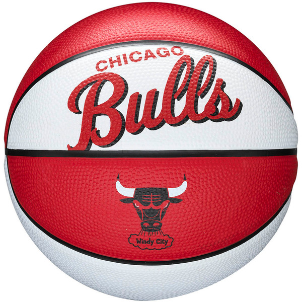 Wilson NBA Team Retro Chicago Bulls - - rood - maat Maat 3