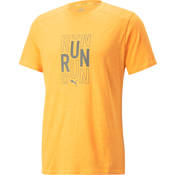 Puma Run Logo SS Shirt Men